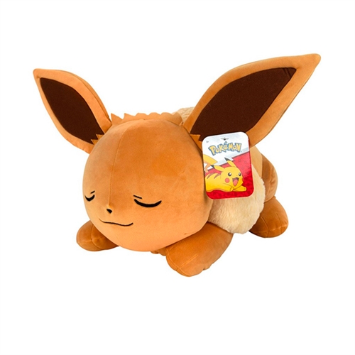 Pokémon Plushie - Sleeping Eevee 45 cm - Pokemon Legetøj